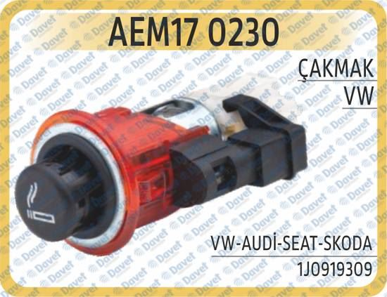 AEM 170230 Cakmak Vw-Audi-Seat-Skoda Universal Soketli